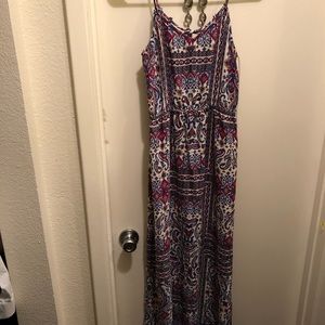 Strapped maxi dress